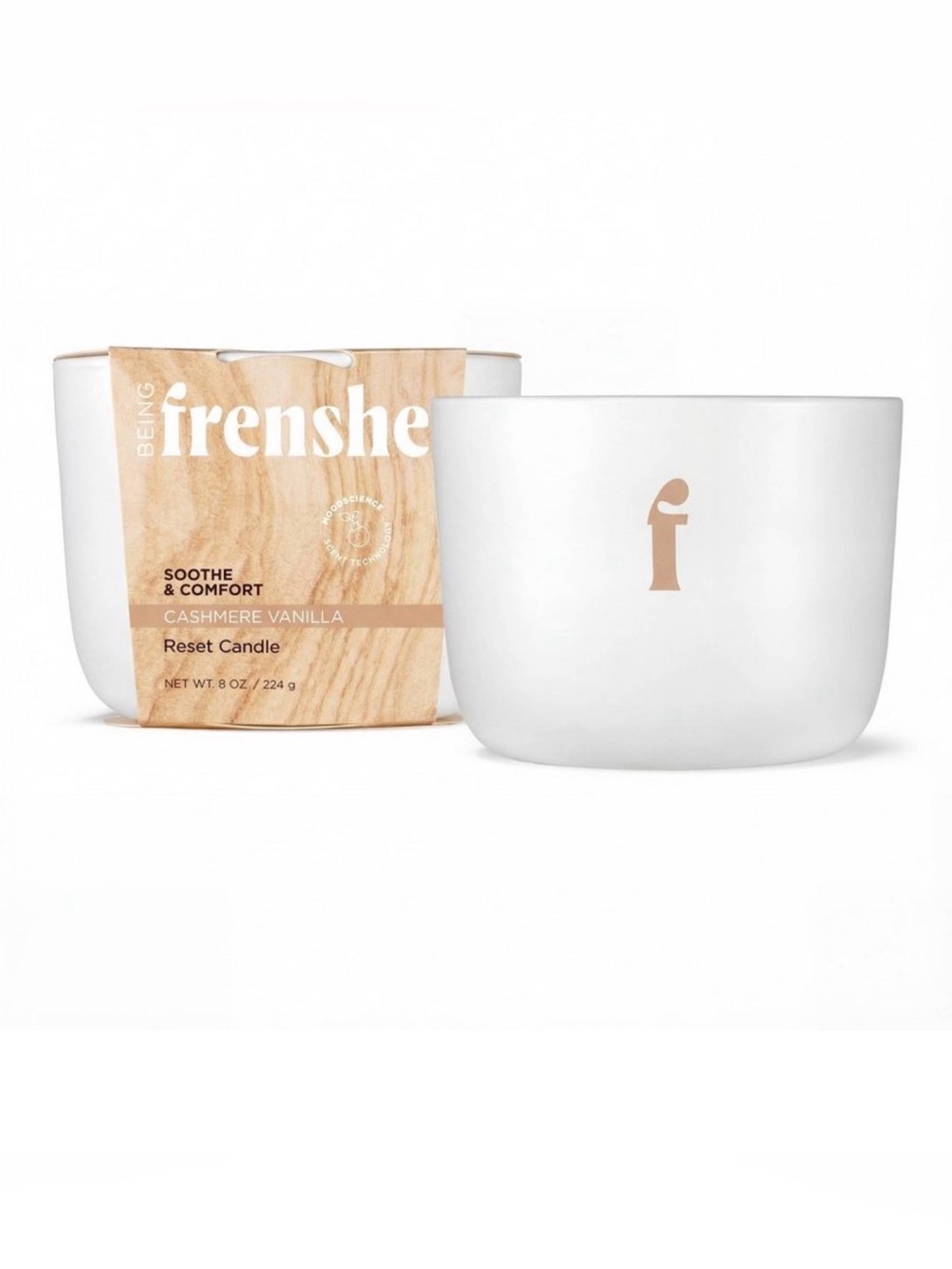 Being Frenshe Cashmere Vanilla Reset Candle